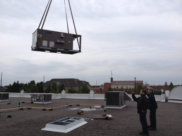 Roof-Top Unit Install – Nu-Air Mechanical LTD